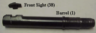 Front Sight Blade M1895 Russian Nagant Revolver
