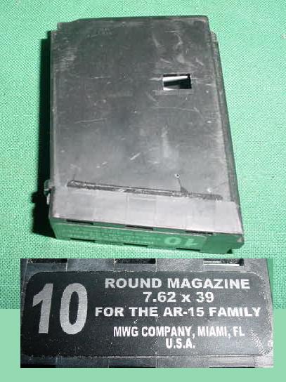 Magazine Ar-15 7.62X39 10 Round - Click Image to Close