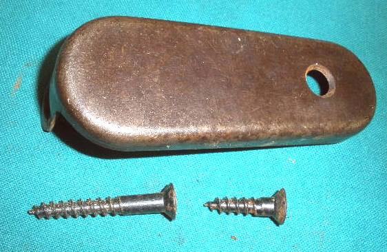 Type 99 Buttplate with Screws, Japanese Arisaka Rifle