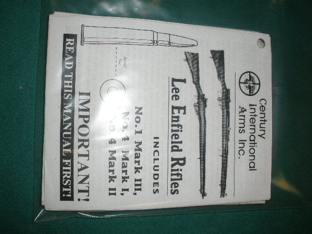 Lee Enfield Basic Pamphlet