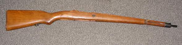 Stock Czech 24/47 8mm Mauser Rifle