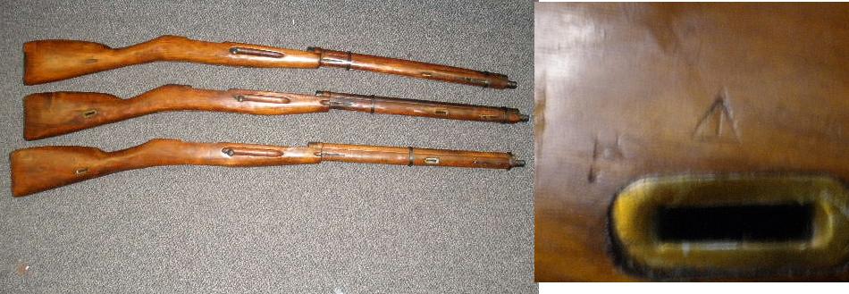 Stock G-VG With Handguard DDR Marked M91/30 Mosin Nagant Rifle Stock G-VG With Handguard DDR Marked M91/30 Mosin Nagant Rifle