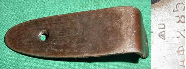 Buttplate MILLED Narrow 35mm - IZHVESK POST 1928 - Mosin Nagant