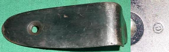 Buttplate, MILLED Wide 40mm - CHATELLERAULT- Mosin Nagant Rifles