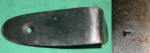 Buttplate, MILLED Wide 40mm - TULA HAMMER - Mosin Nagant Rifles