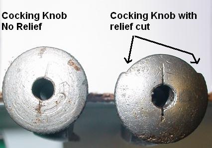 Cocking Piece - Round Knob NO RELIEF -Mosin Nagant Rifles - Click Image to Close