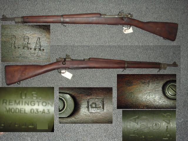 Springfield 1903A3 Remington 30.06 Rifle