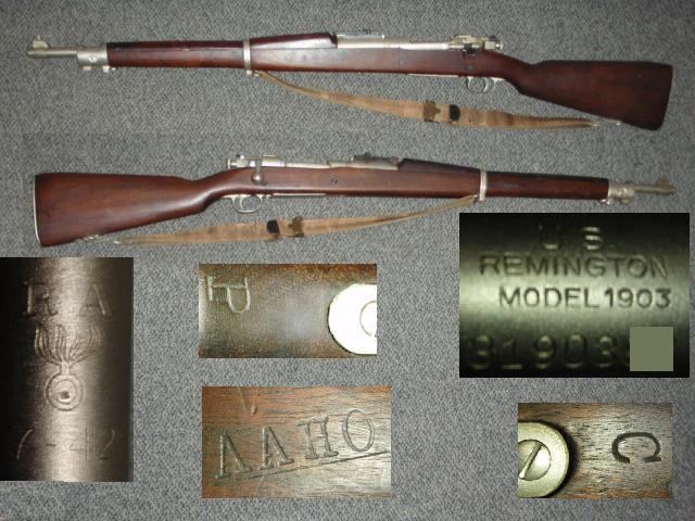 Springfield 1903 Drill Rifle? Plated Remington 7/42
