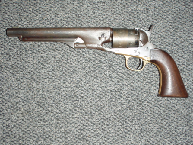 Colt 1860 Army 44 Caliber Revolver - Click Image to Close