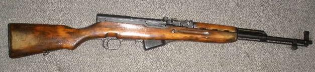 Russian SKS 45 7.62X39 Rifle Tula Dated 1954