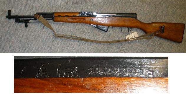 Chinese SKS Type 56 7.62X39 Rifle - Click Image to Close