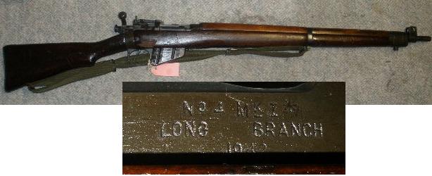 Enfield No4 Mk1* .303 Rifle 1942 Longbranch Good Cond. - Click Image to Close