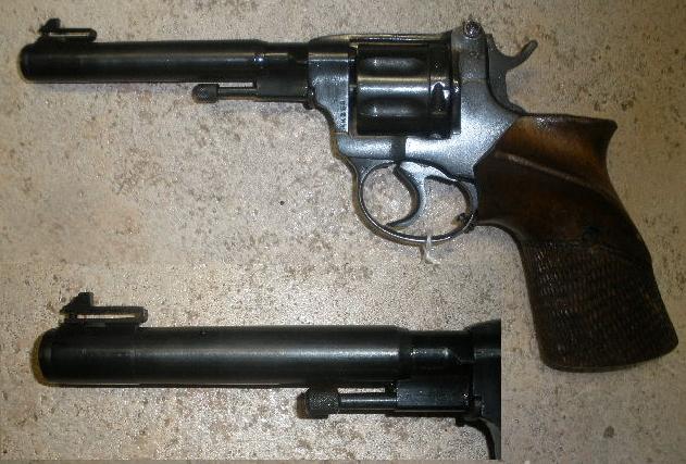 Russia M1895 Nagant Target Revolver Tula
