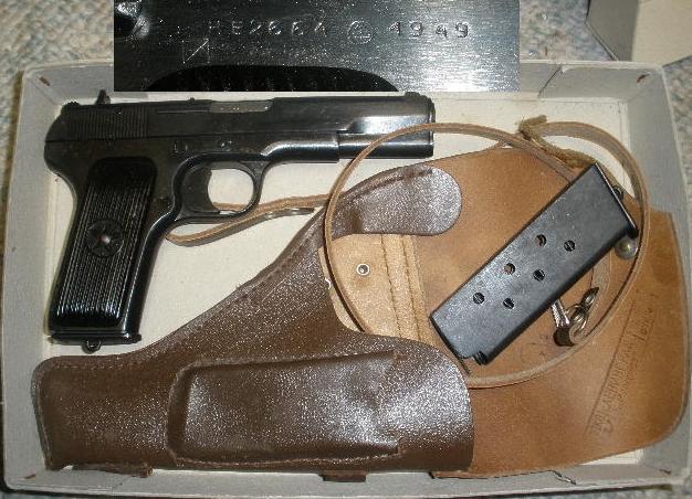 Russian TT33 Tokarev 1949 Izhvesk 7.62X25 Pistol