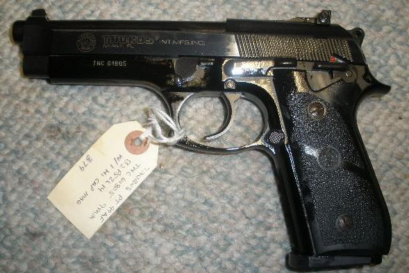 Taurus PT99AF 9mm Pistol - Click Image to Close