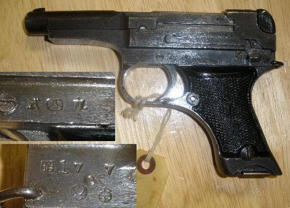 Japanese Type 94 8mm Pistol VG