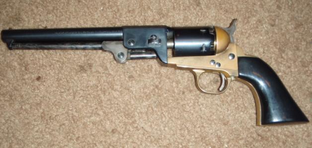 .36 Caliber Black Powder Revolver Navy Arms - Click Image to Close