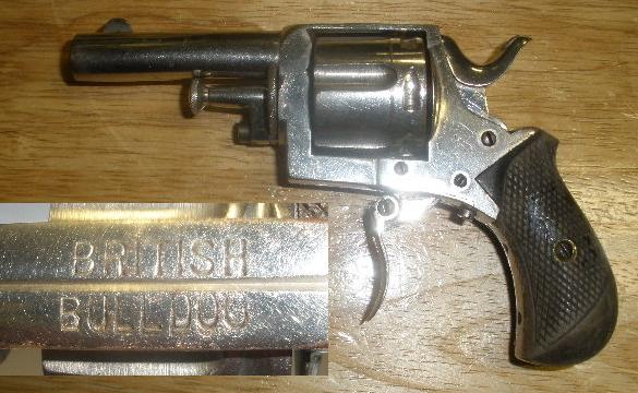 British Bull Dog Revolver - Click Image to Close