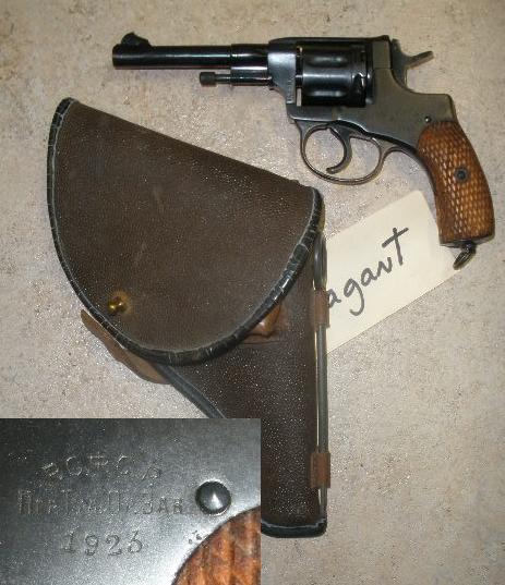 Russian M1895 Nagant Revolver 7.62x38r 1923 CCCP