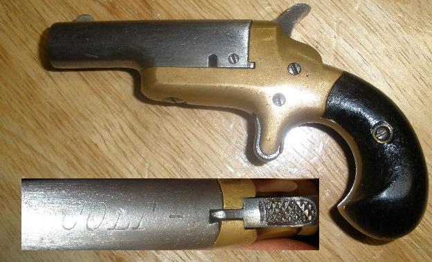 Colt #3 Thuer .41 Rimfire Derringer - Click Image to Close