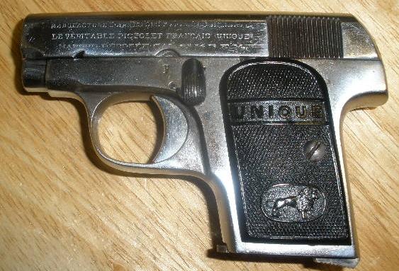 French Unique Pistol