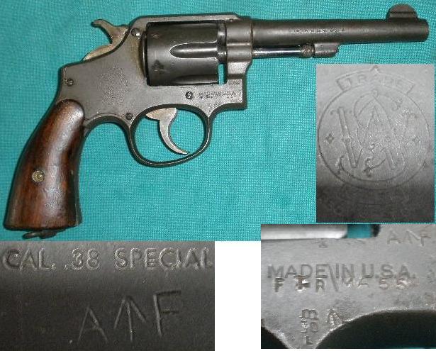 Smith & Wesson Model 10 Pre-Victory AF (Australian Forces) - Click Image to Close