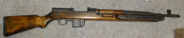 Czech VZ 52 7.62X45 Semiautomatic Rifle