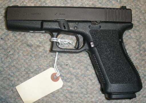Glock 21 45ACP Pistol - Click Image to Close