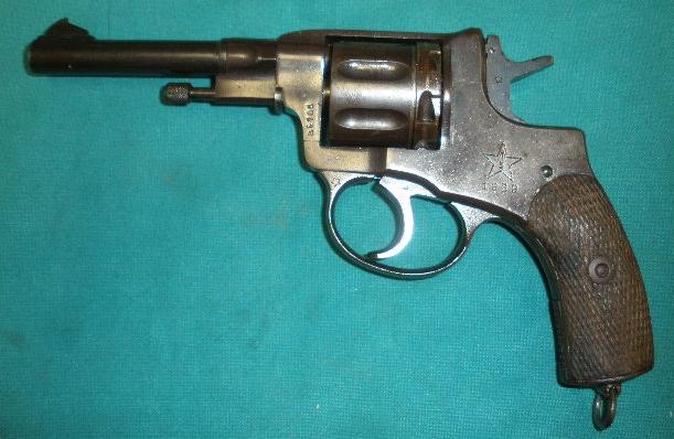 Russian M1895 Nagant Revolver 7.62x38r 1939 Tula Non-Import
