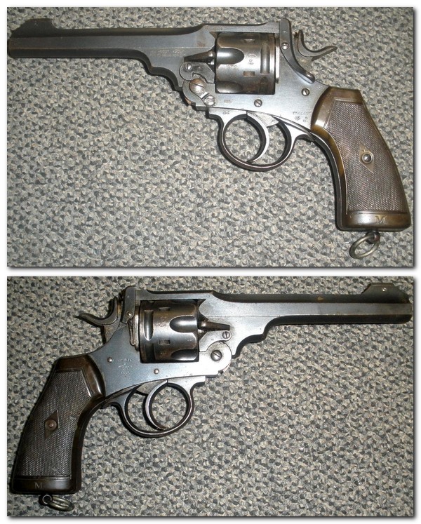 British Enfield Mark VI .455 Revolver 1926
