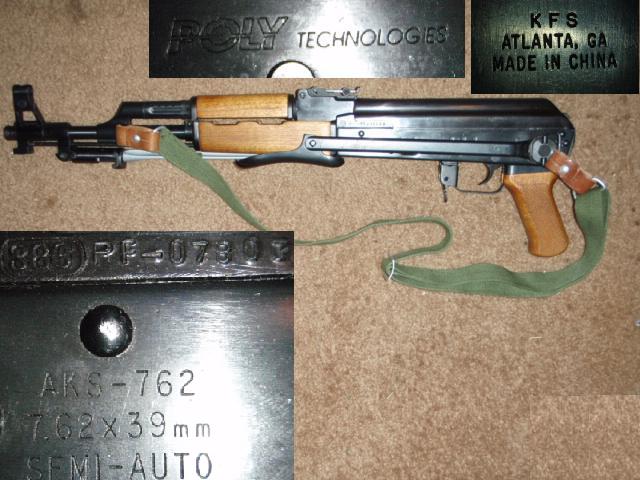 Polytech AKS 7.62 Underfolding Rifle