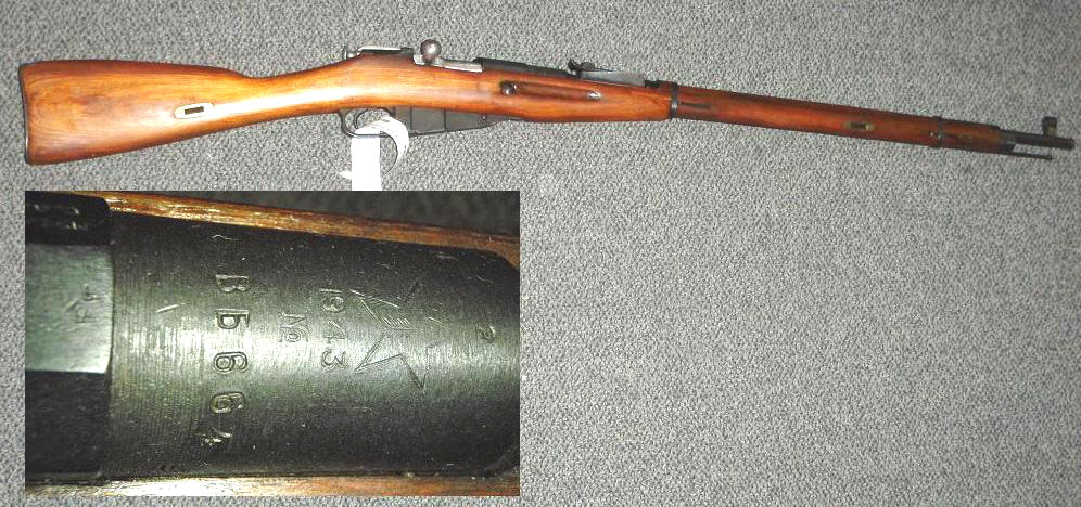 Russian M91/30 1943 TULA HEX Receiver Mosin Nagant Rifle - Click Image to Close