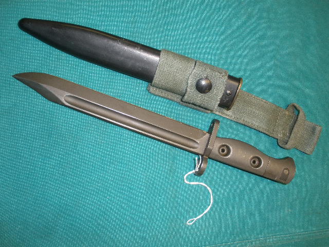 Bayonet L1A1 with Scabbard - Click Image to Close