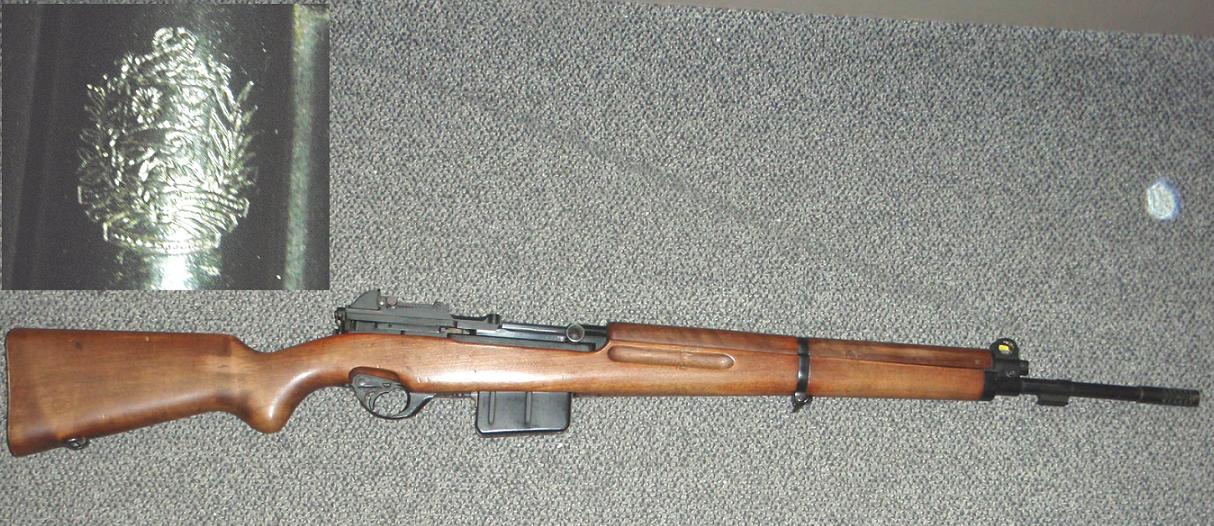 FN-49 Venezuelan Semiauto 7mm Rifle. - Click Image to Close