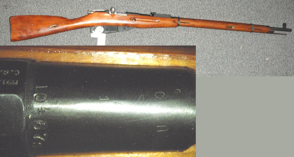 Russian M91/30 EX PE Sniper Scrubbed Date TULA - Click Image to Close