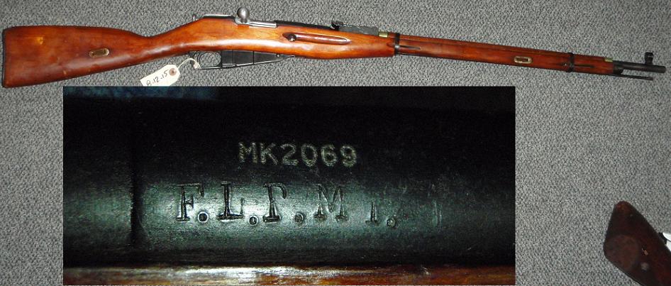 Russian M91/30 1938 Izhvesk Latvian Marked - Click Image to Close