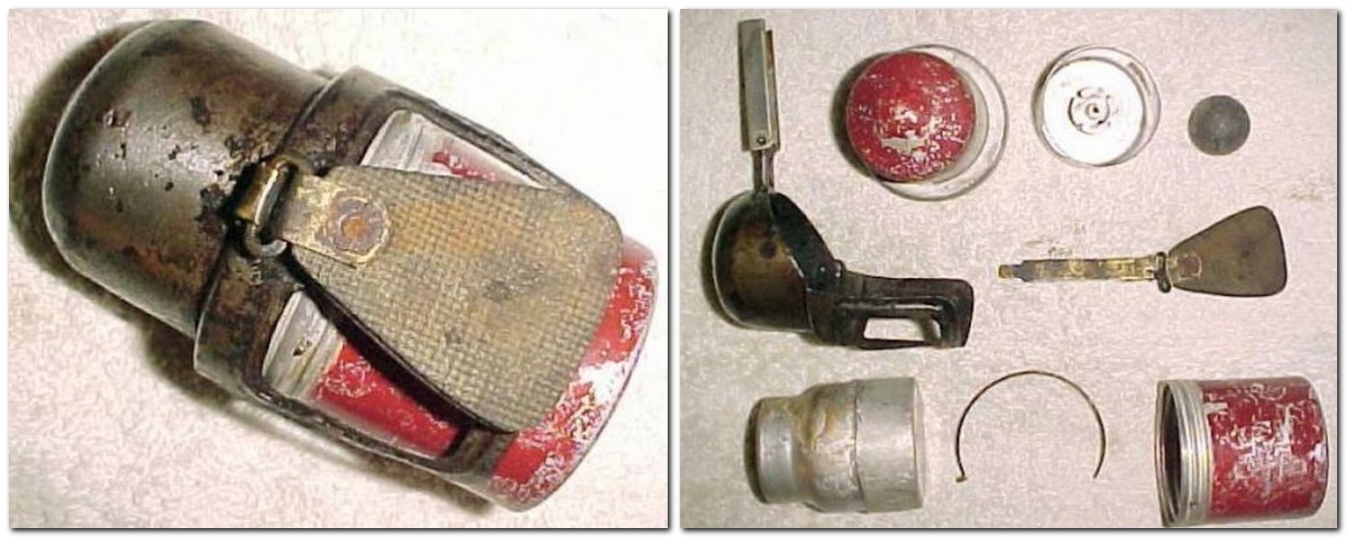 Italian WWII Model 35 OTO Grenade - Click Image to Close