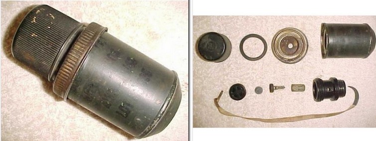 British WW2 No77 Grenade 1943 Inert - Click Image to Close