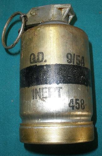 British Naval AX Mk3 Echo Location Grenade - Click Image to Close