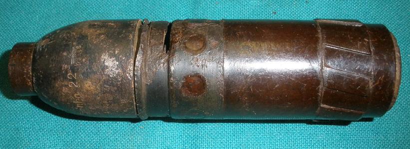 German Rifle Grenade - Click Image to Close