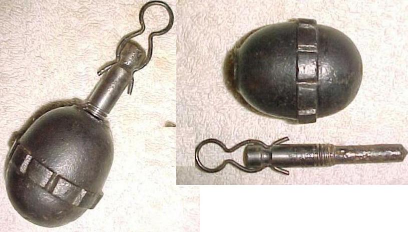 German WW1 Egg Grenade - Click Image to Close