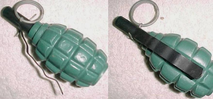 WW2 Type Russian F1 Grenade Dummy - Click Image to Close