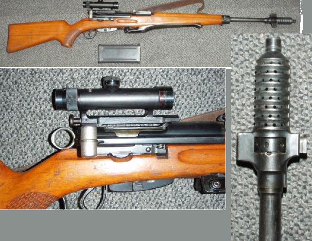 Swiss ZFK55 Sniper Rifle Caliber 7.5x55 Swiss