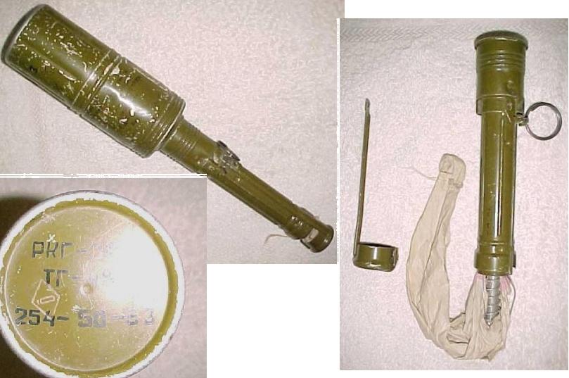 Russian RKG3 Anti Tank Grenade - Click Image to Close