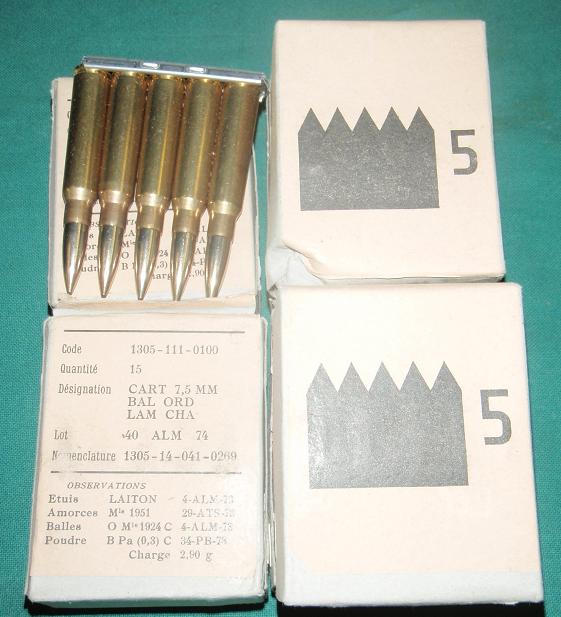 7.5 French Ammo 15 Rounds