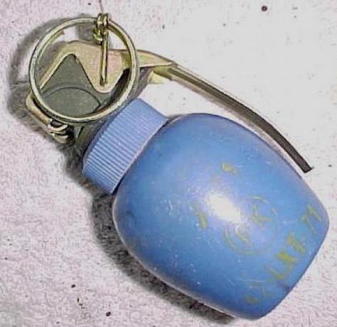 French XFI Grenade With F4 Fuze Inert - Click Image to Close