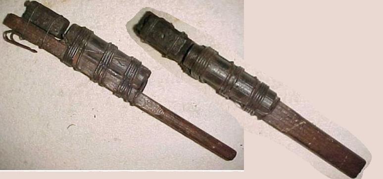 French WW1 Racquet Grenade - Click Image to Close