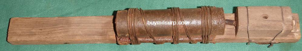 French WW1 Racquette Grenade - Smooth - Click Image to Close