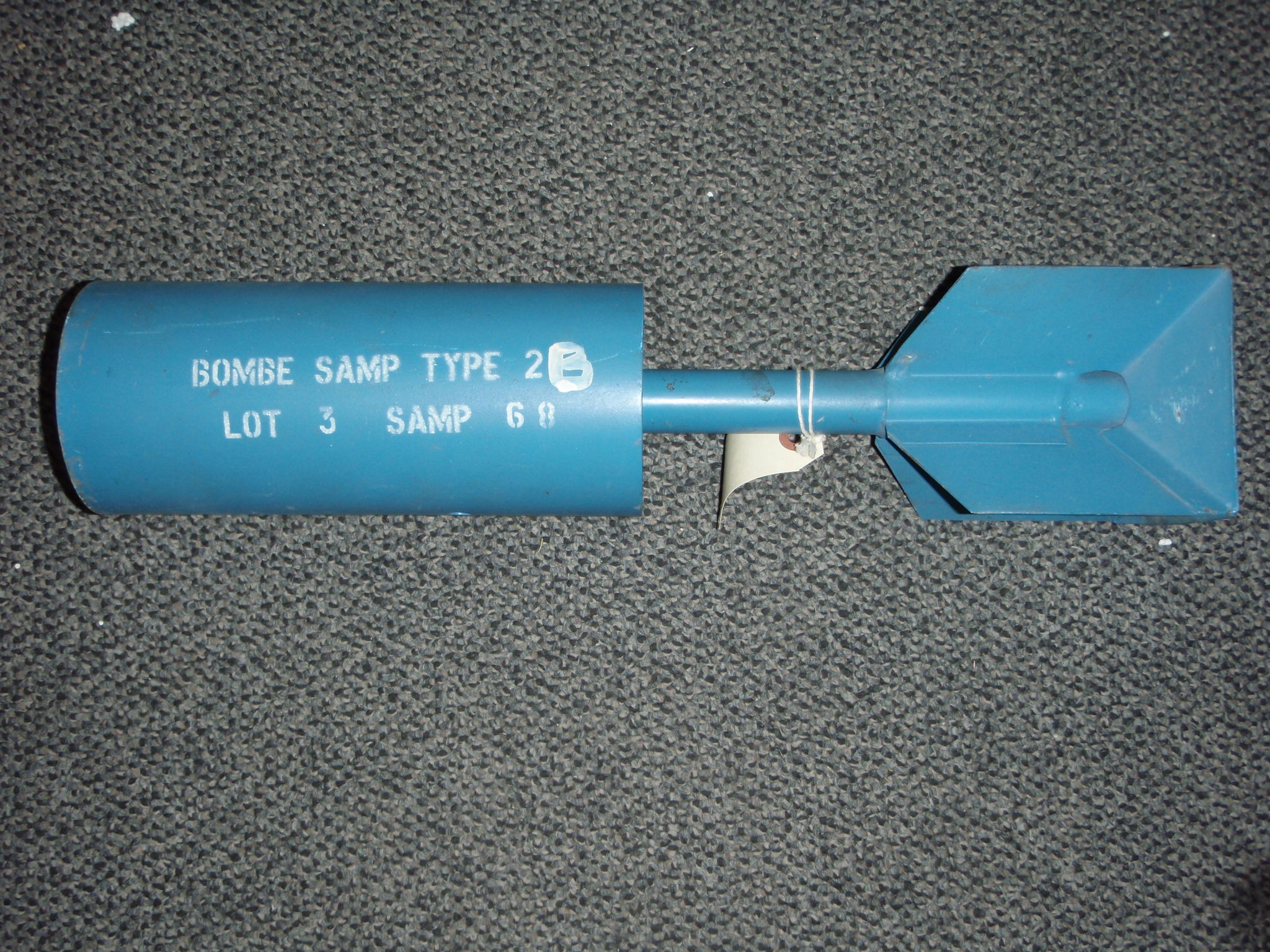 NATO MK106 Practice Bomb 1960's Blue - Click Image to Close