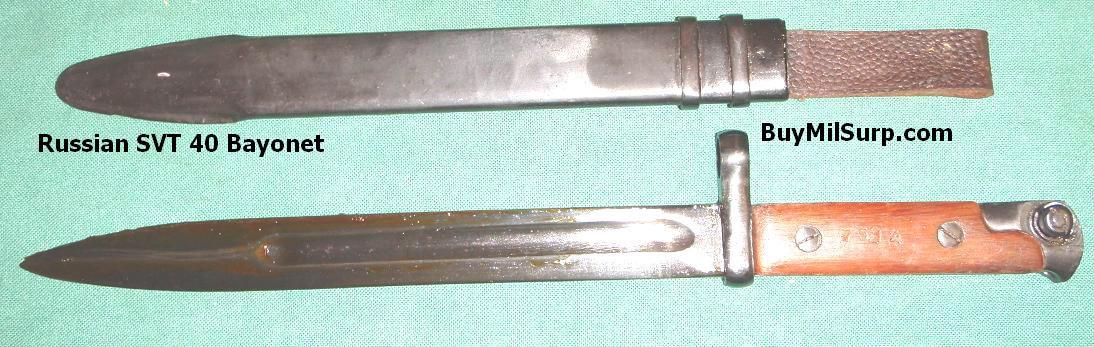 Italian M38 Carcano Bayonet with Scabbard Fixed Blade